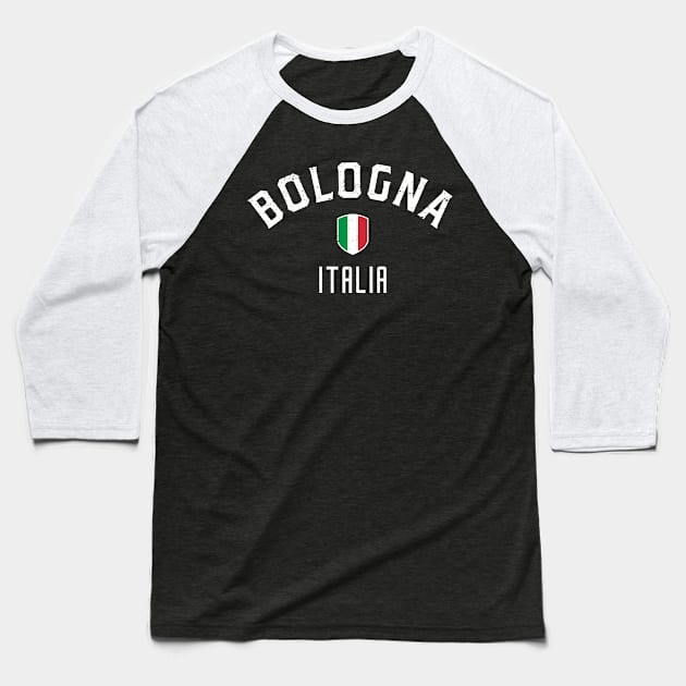 Bologna Italia Baseball T-Shirt by dk08